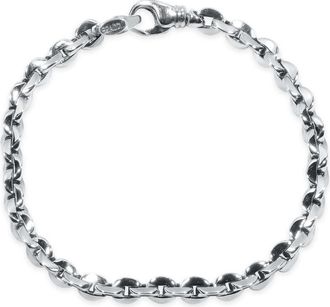 Pompeii3 Mens Link 14k Gold (26gram) or Platinum (41gram) 6.5mm Bracelet 8.5