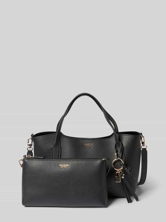 Guess Umh&auml;ngetasche mit Label-Applikation in Black, Gr&ouml;&szlig;e 1