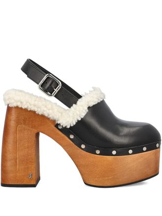 Jimmy Choo London Sandali con plateau 135mm - Nero