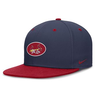 Nike St. Louis Cardinals City Connect True Nike Mens Dri-FIT MLB Fitted Hat in Red | NB10046NSCN-TNH