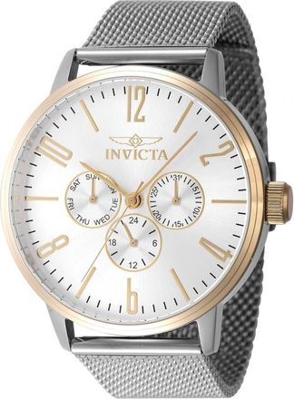 Invicta Specialty Quartz Silver Dial Mens Watch 47595
