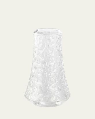 Lalique Panther Vase, Clear