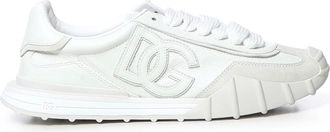 Dolce & Gabbana Schoenen, Heren, Wit, 42 EU, Leer, Athletic Sneakers