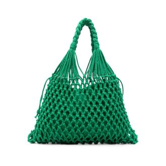 Frankie Shop Dames, Tassen, Groen, Maat: ONE Size Katoen