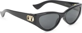 Valentino Sunglasses, female, Gray, Size: ONE SIZE Vg0014S Sunglasses