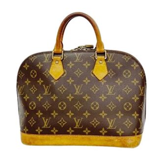 Louis Vuitton Pre-owned Handbags, female, Brown, Size: ONE SIZE Pre-owned Alma PM Handbag
