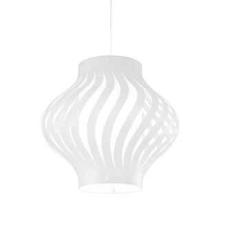 Linea Zero Suspensi&oacute;n Blanca En Pl&aacute;stico Blanco Cm. 40x39h