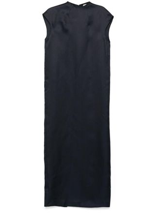 Khaite Lohan maxi dress - women - Silk - 0 - Blue