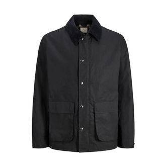 Jack & Jones Bluclint Jacket - Heren - Zomerjassen - Zwart - M - Katoen - Jassen