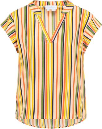 Usha Blouse top qisha Dames Abrikoos veelkleurig