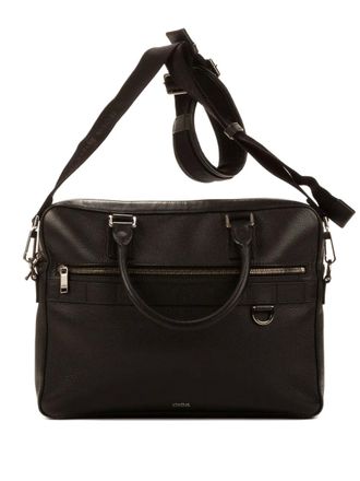 Dior leather briefcase - women - CALFSKIN - One Size - Black