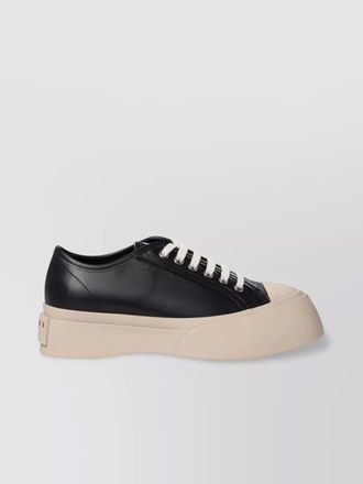 Marni leather low-top sneakers