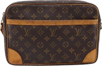 Louis Vuitton Trocadero Monogram Canvas Brown Canvas Handbag (Pre-Owned)