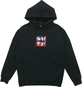 Li-Ning Graphic Hoodie Paris Fashion Week Black AWDQ351-2