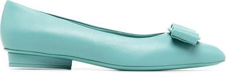 Ferragamo Ladies Blue Flats, US Size 9.5