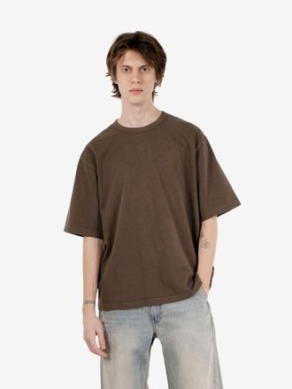 Levi's Heavyweight loose tee garment dye maitake