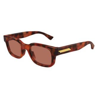 Bottega Veneta Sunglasses, unisex, Multicolor, Size: 49 MM Squared Sunglasses