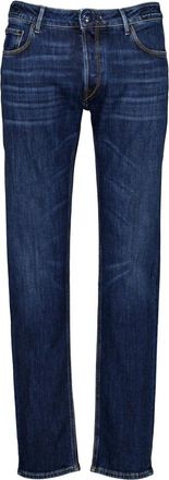 Hand Picked Jeans, Heren, Blauw, W30, Ravello C Jeans in Donkerblauw
