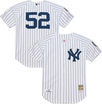 Mitchell & Ness Mens Mitchell & Ness CC Sabathia White New York Yankees 2009 Cooperstown Collection Authentic Jersey at Nordstrom, Size Xxx-Large