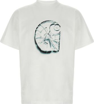 Carhartt Work in Progress White Crewneck Graphic T-Shirt