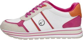 Tamaris Sneakers Laag - Dames - Sneakers - Wit - 36 EU - Schoenen