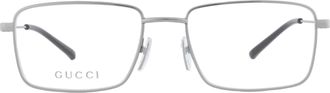 Gucci Demo Rectangular Mens Eyeglasses GG2098O 001 55