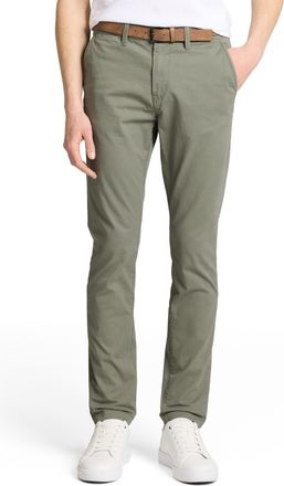 Tom Tailor Denim Chinohose TOM TAILOR DENIM, Herren, Gr. 29, L&auml;nge 32, dusty mid olive, Obermaterial: 97% Baumwolle, 3% Elasthan. Futter: 100% Baumwolle, unifarben, sc