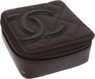 Chanel Pre-owned Bags, female, Brown, Size: ONE SIZE Pre-owned Vintage Bag