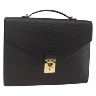 Louis Vuitton Pre-owned Epi Briefcase - unisex - Louis Vuitton Vintage - Vintage Handbags - Black - ONE SIZE - Pre-owned