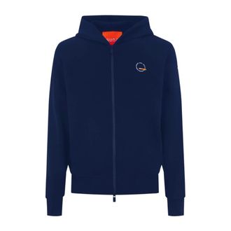 Suns Zip-throughs, male, Blue, Size: 2XL Hoodie with Zip Opening and Cotton Composition