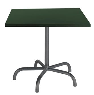 Schubiger M&ouml;bel Metalltisch S&auml;ntis Quadratisch