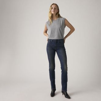 Levi's 724 High Rise Straight Jeans - Womens - 23X30 - Blue