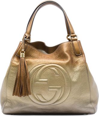 Gucci Pre-owned Gucci Medium Ombre Pebbled Calfskin Soho Cellarius Tote Ladies VI8KZD913DK15Q8J