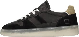 D.A.T.E. D.a.t.e. Sneakers - Heren - Sneakers - Zwart - 45 EU - Leer - Schoenen