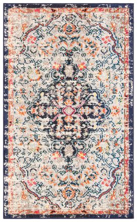 Safavieh Alfombra beige/negro 122 x 183 cm