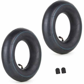 OEM [mai Usato]set Di 2 Camere DAria Per Bicicletta, Misura 4.00/3.50-6, Dotate Di Valvola Angolata Tr87, Adatte Per Carrelli A Mano, Tosaerba, Rimorchi D