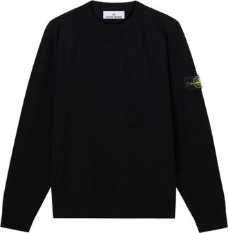 Stone Island Truien - Heren - Ronde hals truien - Zwart - XL - Truien & Vesten