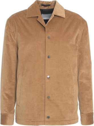 Paolo Pecora Hombre, Chaquetas, Marrón, Talla: XL