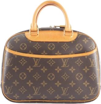 Louis Vuitton Pre-owned Handbags, female, Brown, Size: ONE SIZE Pre-owned Canvas Handbag