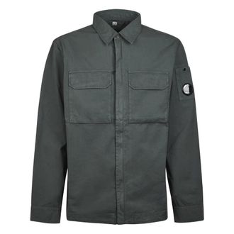 C.P. Company Gabardine Zipped Lens Overshirt