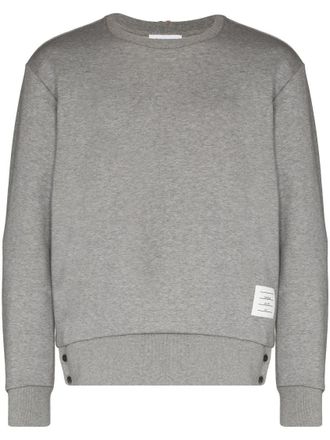 Thom Browne Light Grey Crewneck Pullover