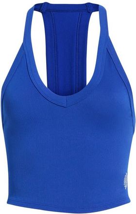 Free People FP Movement All Clear Crop Racerback Tank in Electric Shock at Nordstrom, Size X-Large Regular