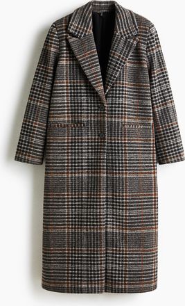 H&M Einreihiger Mantel - Beige