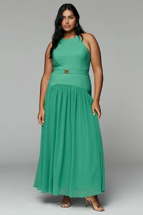 Hutch Abbey Belted Maxi Dress