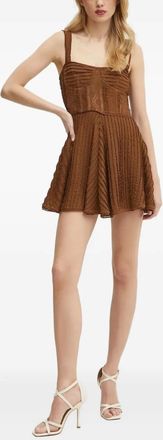 Charo Ruiz Ibiza Abito Mai corto - Marrone