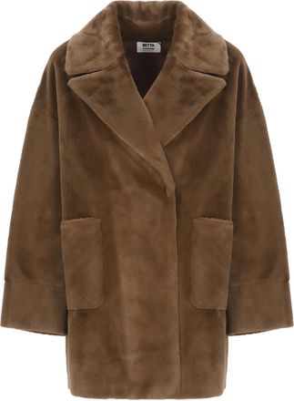 Betta Corradi Faux Fur Coat