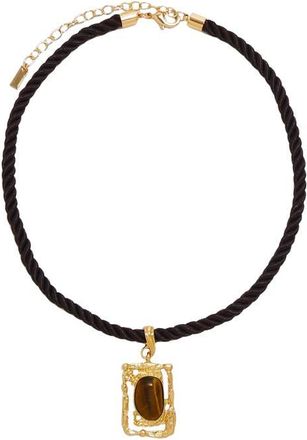 Petit Moments Coastal Necklace in Gold/Brown at Nordstrom