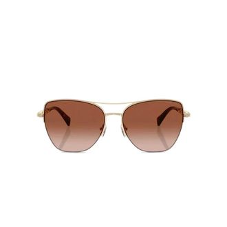 Michael Kors Sunglasses, female, Yellow, Size: 57 MM Mk1163 101413 Sunglasses
