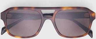 Maje Pilot Sunglasses - Printed - Maje