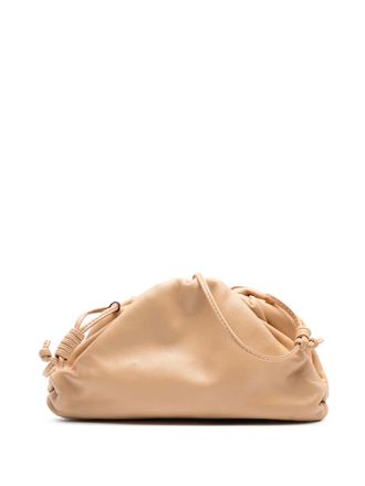 Bottega Veneta 2012-2025 Lambskin The Mini Pouch crossbody bag - women - Lambskin - One Size - Brown